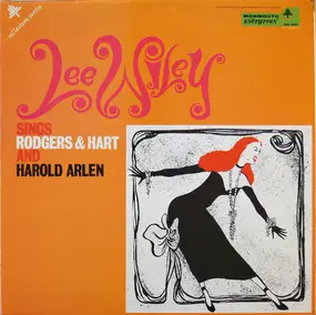 Lee Wiley - Lee Wiley Sings Rodgers & Hart And Harold Arlen