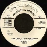 Les Elgart And His Orchestra - I Don't Want To Set The World On Fire
