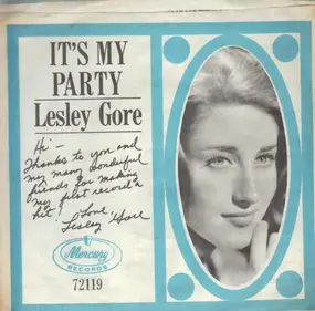 Lesley Gore - **It's My Party** / Danny