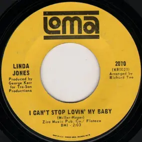 Linda Jones - Hypnotized / I Can't Stop Lovin' My Baby