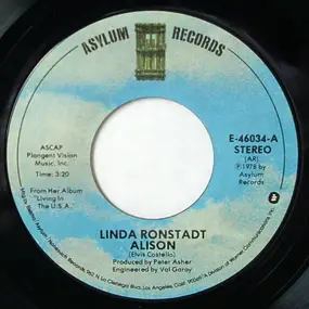Linda Ronstadt - Alison