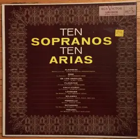 Licia Albanese - Ten Sopranos / Ten Arias