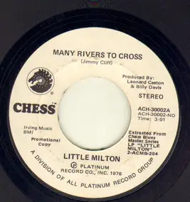 Little Milton - Many Rivers To Cross