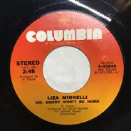 Liza Minnelli - Mr. Emery Won't Be Home / Don't Let Me Be Lonely Tonight
