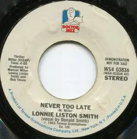 Lonnie Liston Smith - Never Too Late / Divine Light
