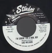 Lois Williams - Don't Take My Child Away /I'm Lookin' For A Man, Boy