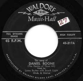 Enoch Light - The Song Of Daniel Boone (The Daddy Of Them All)