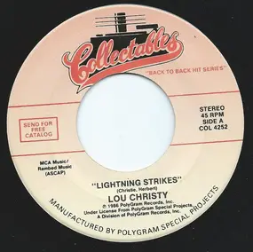 Lou Christie - Lightning Strikes / Come On Down To My Boat