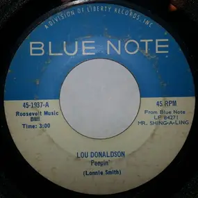 Lou Donaldson - Peepin' / The Humpback