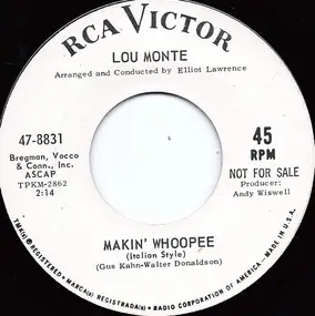 Lou Monte - Makin' Whoopee (Italian Style) / Cheech The Cat