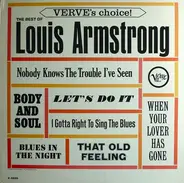 Louis Armstrong - Verve's Choice - The Best Of Louis Armstrong
