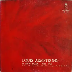 Louis Armstrong - Louis  Armstrong In New York (1924 - 1925)