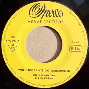 Louis Armstrong - When The Saints Go Marching In / Undecided