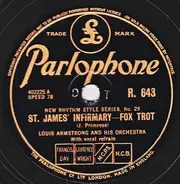 Louis Armstrong And His Orchestra / McKenzie & Condon's Chicagoans - St. James' Infirmary / Nobody's Sweetheart