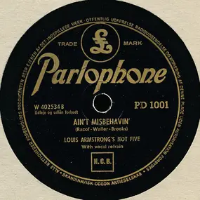 Louis Armstrong - Ain't Misbehavin' / After You've Gone