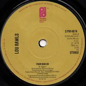 Lou Rawls - From Now On