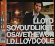 Lloyd Cole - So You'd Like To Save The World