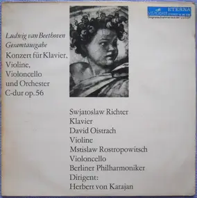D. Oistrach - Konzert Für Klavier, Violine, Violoncello Und Orchester C-Dur Op.56 / Herbert von Karajan