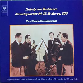 Ludwig Van Beethoven - Streichquartett Nr.13 In B-Dur, Op. 130