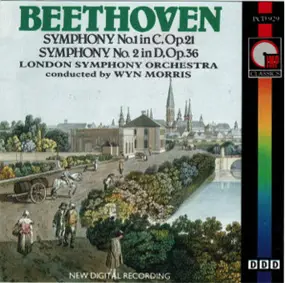 Ludwig Van Beethoven - Symphony No. 1 In C, Op. 21 / Symphony No. 2, Op 36