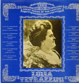 Luisa Tetrazzini - Great Voices of the Century