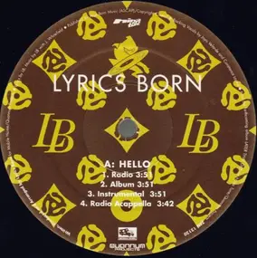 Lyrics Born - Hello / One Session
