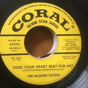 The McGuire Sisters - Does Your Heart Beat For Me / Tip Toe Through The Tulips With Me