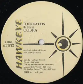Mad Cobra - Foundation / Good Hole