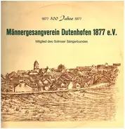Männergesangverein Dutenhofen 1877 e. V. - Kein Hälmlein wächst auf Erden / Du bist ja doch der Herr a.o.