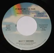 Marty Brown - It Must Be Rain / Honky Tonk Special