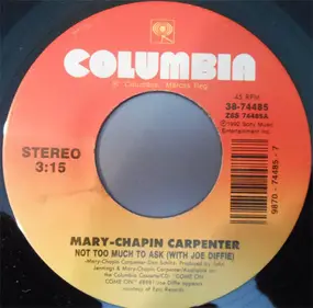 Mary Chapin Carpenter - Not Too Much To Ask