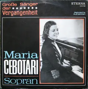 maria cebotari - Maria Cebotari, Sopran
