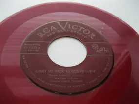 Marian Anderson - Carry Me Back To Old Virginny / My Old Kentucky Home