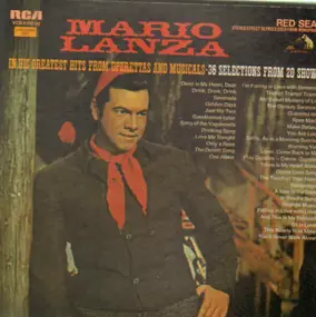 Mario Lanza - In His Greatest Hits From Operettas And Musicals