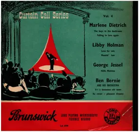 Marlene Dietrich - Curtain Call Series Volume 4