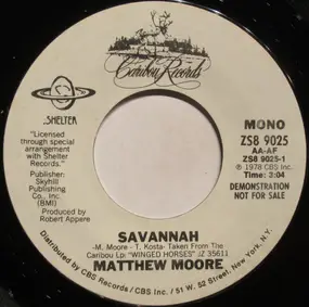 Matthew Moore - Savannah