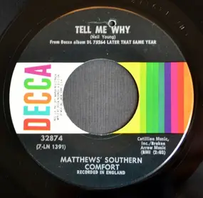 Matthews' Southern Comfort - Tell Me Why / To Love