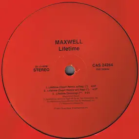 Maxwell - Lifetime