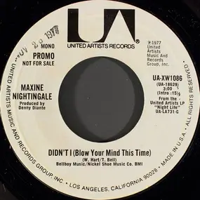 Maxine Nightingale - Didn't I (Blow Your Mind This Time)