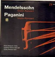 Mendelssohn, Paganini - Violin-Konzerte,, R. Odnoposoff, Symphonie Orch Radio Genf, G. Rivoli