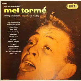 Mel Tormé - Gene Norman Presents Mel Torme At The Crescendo