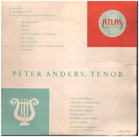 Giacomo Meyerbeer - Peter Anders, Tenor