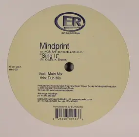 Mindprint - Sing It