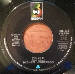 Michael Henderson - Prove It