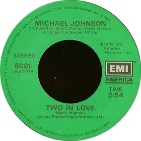 Michael Johnson - Bluer Than Blue / Two In Love