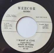 Mighty Joe Young And His Orchestra - I Want A Love / Hey Baby