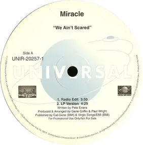 miracle - We Ain't Scared