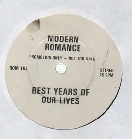 Modern Romance - Best Years Of Our Lives / Best Years Of Our Lives (Christmas Mix)