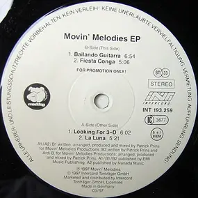 Movin' Melodies - Movin' Melodies EP