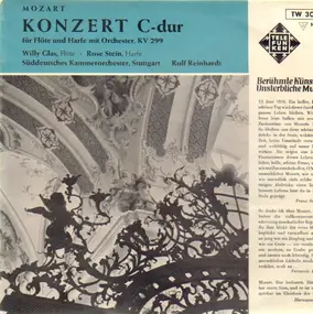 Wolfgang Amadeus Mozart - Konzert C-dur für Flöte & Harfe mit Orchester, KV 299